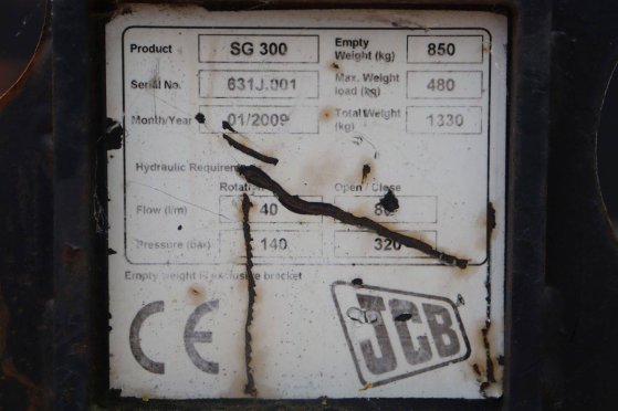 JCB SG 300 2009 Sorting Grab SG 300 2009 2 image 10
