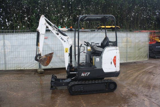 Mini excavator Bobcat E17 Diesel 10.2kW 2015 2253 2015 2 image 10