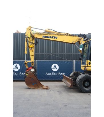 Tire crane Komatsu PW 148-8 Diesel 90kW 2011 915 2011 2 Wheeled Excavators image 10