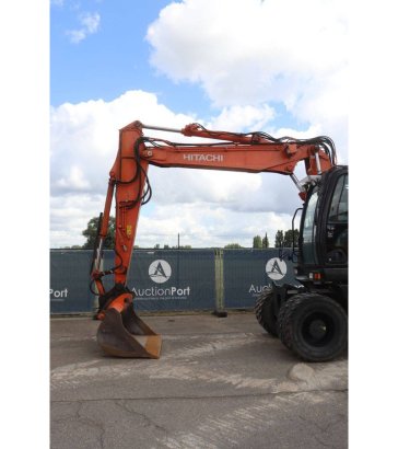 Wheel excavator Hitachi ZX140W-6 Diesel 105kW 2018 ZX140W-6 2018 2 Wheeled Excavators image 10