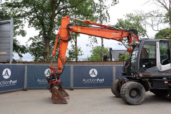 Wheel excavator Hitachi ZAXIS ZX140W-3 Diesel 90kW 2009 ZAXIS ZX140W-3 2009 2 Wheeled Excavators image 10