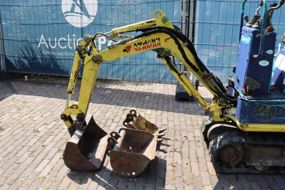 Mini excavator Ammann Yanmar SV05 Diesel 5kW 2004 (Margin) SV05 2004 2 image 10