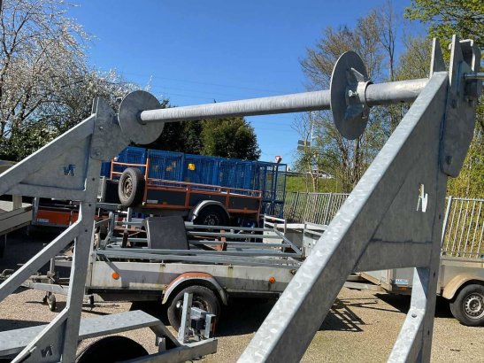 Hose reel wagon NIEWIADOW 2024 Niewiadow Haspelwagen 2024 2 Flatbed open trailers image 10