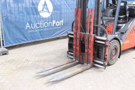 Linde H35T LPG Forklift 3500kg 2009 H35T 2009 2 Forklift image 25