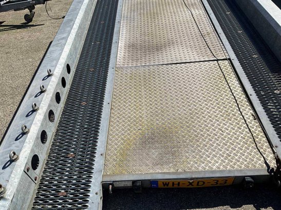 Machine transporter Saris Saris Machinetransporter 2003 2 Flatbed open trailers image 24