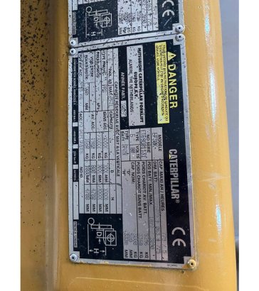 Forklift Caterpillar EP30K-PAC Electric 3000kg 4.7m 2009 10018 2009 2 Forklift image 10