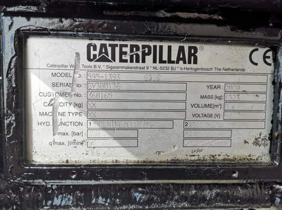 Sorting grabber CAT 595-1393 2020 595-1393 2020 2 image 10