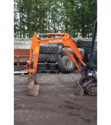 Mini excavator Hitachi Zaxis ZX14-3 CLR Diesel 11kW 2009 Zaxis ZX14-3 CLR 2009 2 image 10