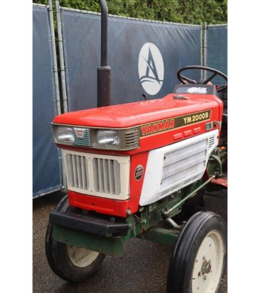Mini tractor Yanmar YM2000B Diesel 20hp with cultivator 2TR20A 2 image 25