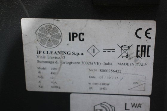 Ride-on sweeper IPC Cleaning 1450 Diesel 2015 IPC 1450 2015 2 image 10