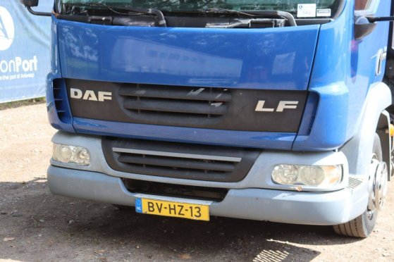 Machine transporter DAF FA LF45G12 Diesel 159hp 2008 FA LF45G12 2008 2 Flatbed open trailers image 10