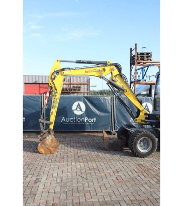 Wacker Neuson 6503 Diesel Wheeled Excavator 43kW 2009 Neuson 6503 2009 2 Wheeled Excavators image 10