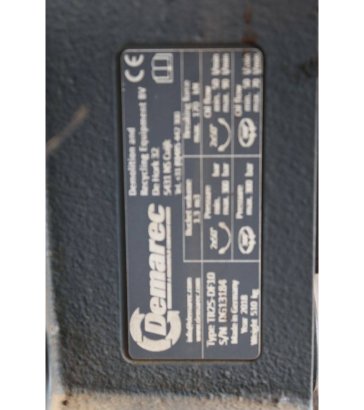 Demarec TR25-DF10 CW30 2018 rotary tilt coupler Demarec TR25-DF10 CW30 2018 2 image 10