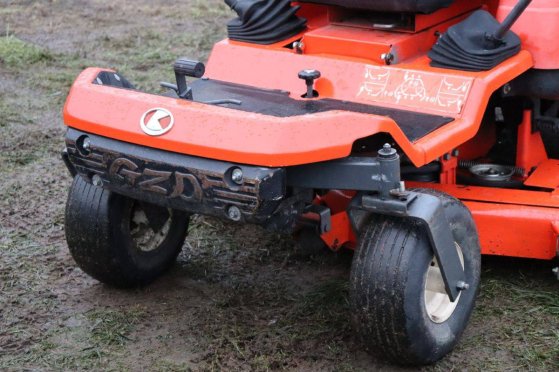 Ride-on mower Kubota GZD21 Diesel 15.6kW 2011 GZD21 2011 2 image 10