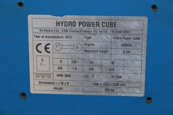 Light mast Hydro Power Cube Diesel 8.5m 1.6kW 2012 CUBE Hydro Power Cube 2012 2 image 11