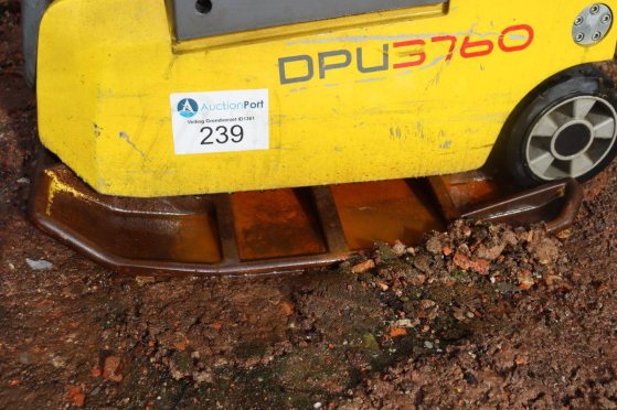 Vibratory Plate Wacker Neuson DPU3760 Diesel 4.2kW 2016 Neuson DPU3760 2016 2 image 11