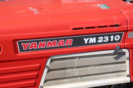 Mini tractor Yanmar YM2310 Diesel 23hp with cultivator YM2310 2 image 11