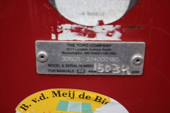 Zitmaaier Toro 15034 Diesel 35kW 2012 Toro 15034 2012 2 image 11