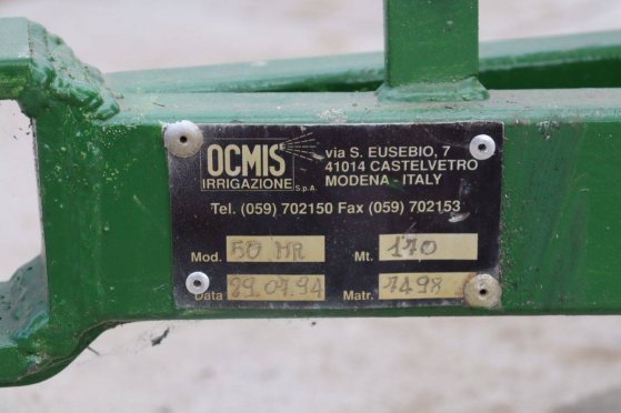 Irrigation reel Ocmis 50 MR 1994 Ocmis 50 MR 1994 2 image 11