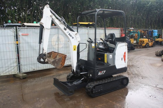 Mini excavator Bobcat E17 Diesel 10.2kW 2015 2253 2015 2 image 11