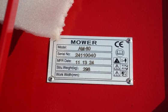 Hydraulic Arm Flail Mower AM-80 2024 Mower AM-80 2024 2 image 11