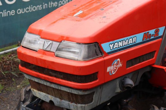 Mini tractor Yanmar Ke-2D Diesel 13hp with cultivator Ke-2D 2 image 11