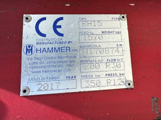 Crusher Hammer RH15 2017 Hammer RH15 2017 2 image 11