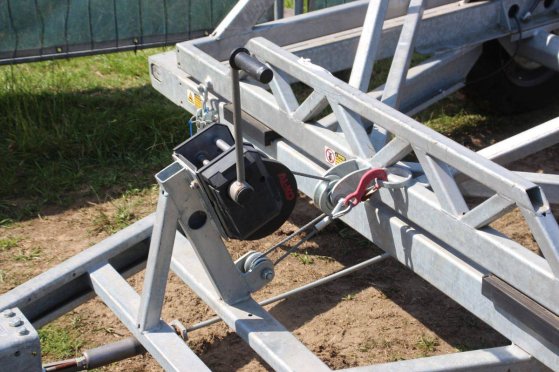 Cable reel trolley Ta-No 3500kg ta-no 2 Flatbed open trailers image 11