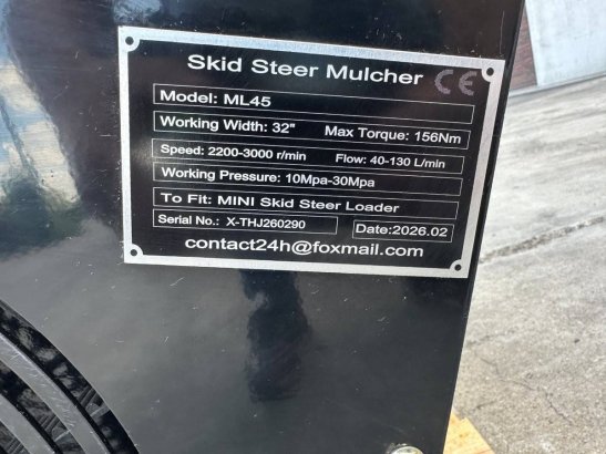 Mulcher ML45 2026 New ML45 2026 1 image 11