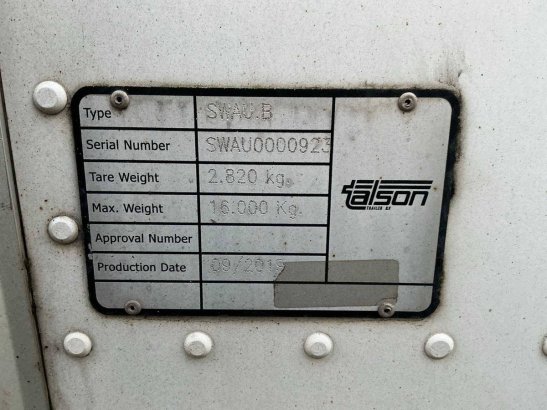Low loader DRACO Sneek ACS 220 2008 DRACO Sneek 2008 2 Lowloader semi-trailers image 11