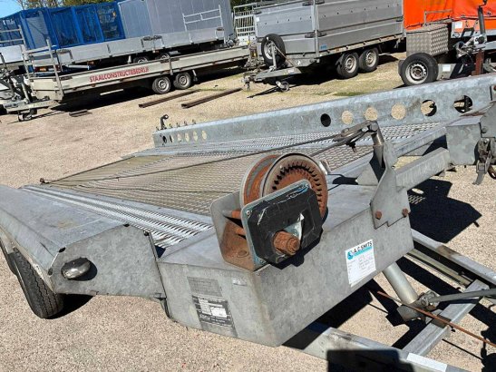 Machine transporter Saris Saris Machinetransporter 2003 2 Flatbed open trailers image 39