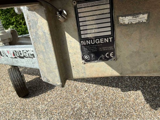 Nugent 2020 Flatbed Trailer Nugent Plateauwagen 2020 2 Flatbed open trailers image 56