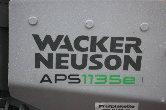 Wacker Neuson APS1135e Electric Vibratory Plate New Neuson APS1135e 1 image 11