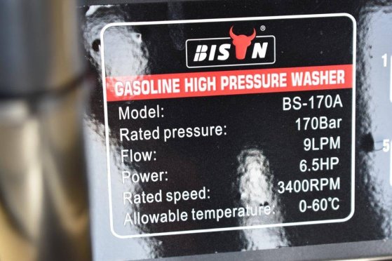 Bison HPW165 2021 High-Pressure Cleaner New BISON HPW165 2021 1 image 11