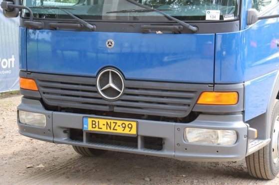 Machine transporter Mercedes-Benz 970.02 Diesel 150hp 2690 kg 2001 Mercedes-Benz 970.02 2001 2 Flatbed open trailers image 11