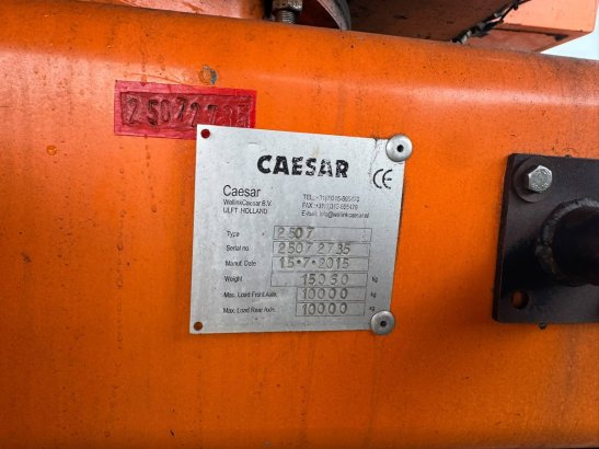 Wheeled excavator Caesar 2507 Diesel 2015 Caesar 2507 2015 2 Wheeled Excavators image 11