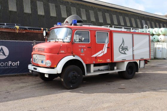 Fire truck Mercedes-Benz LAF1113 B Diesel 169 hp 1980 Mercedes-Benz LAF 1113 B 1980 2 image 11