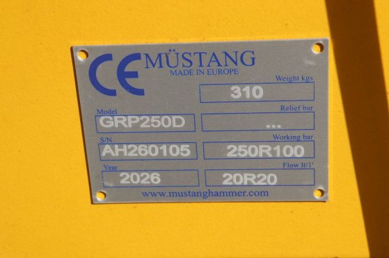Mustang GRP250D 2026 Sorting Grab New Mustang GRP250D 2026 1 image 11