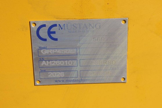 Mustang GRP450D 2026 Sorting Grab New Mustang GRP450D 2026 1 image 11
