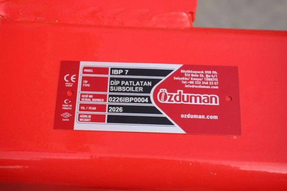 Deep tiller Özduman IBP 7 2026 New Özduman IBP 7 2026 1 image 12