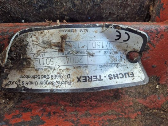 Fuchs-Terex Excavator Fuchs MHL 331 Diesel 99kW 2004 Fuchs MHL331 2004 2 Wheeled Excavators image 12