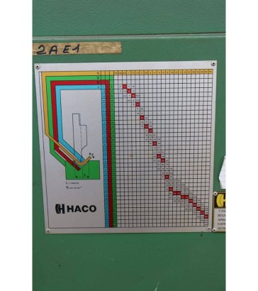 Press brake Haco PPH30135 Electric 135t 1989 Haco PPH 30135 1989 2 image 12
