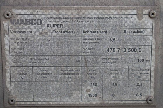 Machine transporter Kuiper PLD 5000kg 2010 kuiper PLD 2010 2 Flatbed open trailers image 12