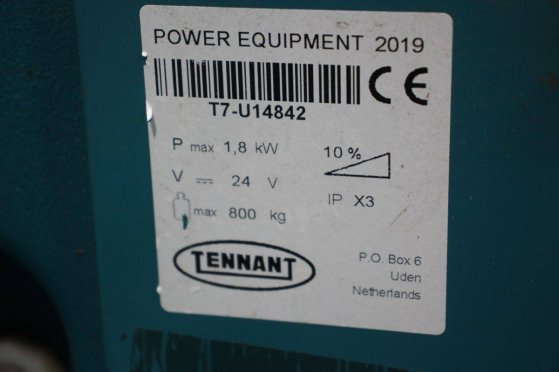Schrobmachine Tennant T7+ Elektrisch 2019 TENNANT T7+ 2019 2 image 12