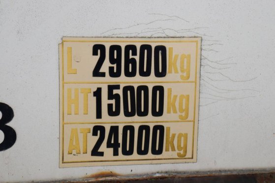 Closed Semi-Trailer Krone SD 39000kg 2011 9357 2011 2 Box semi-trailers image 12