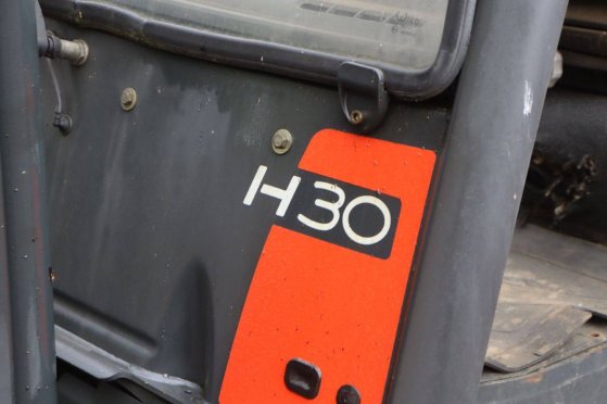 Forklift Linde H30 LPG 3000kg 5.2m 2008 H30T 2008 2 Rough Terrain Forklift image 27