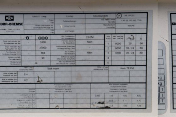 Krone SD 2017 curtain-sided semi-trailer 9357 2017 2 image 12