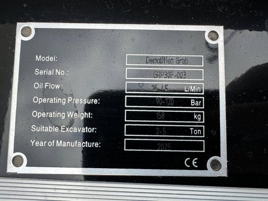 Sorting grabber HGRP 30F New HGRP 30F 2025 1 image 12