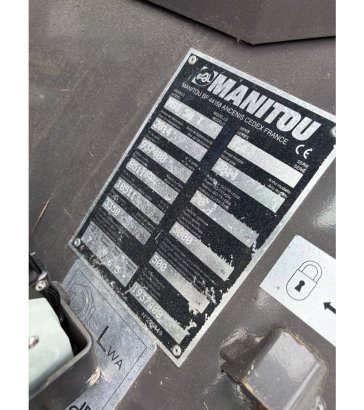Rough-terrain forklift Manitou MSI50T Diesel 3500kg 4.0m 2014 MSI50T 2014 2 Rough Terrain Forklift image 12