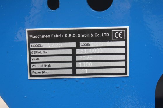 Crusher VA25 Diesel 11kW 2025 VA25 2025 2 image 12